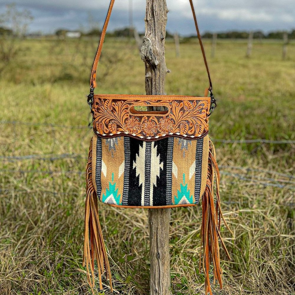 The Monica Saddle Blanket Bag